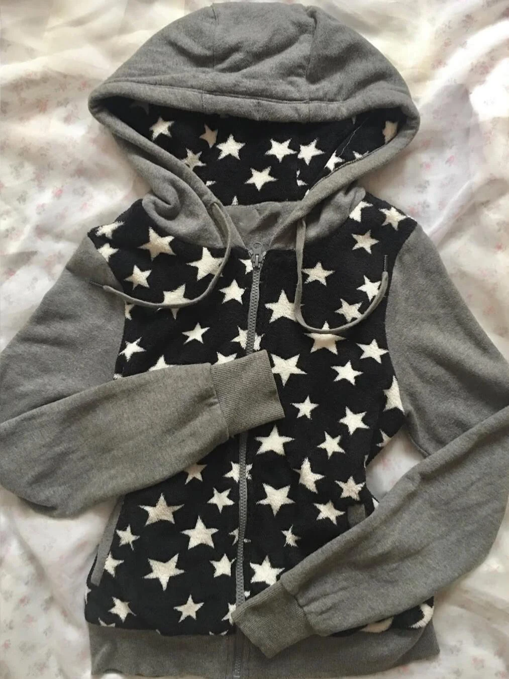 Bluzy vintage Y2k lata 90. Płaszcz Hot Girl Damskie bluzy Goth Punk z kapturem na zamek zimowe estetyczne Harajuku nadruk długi rękaw grunge