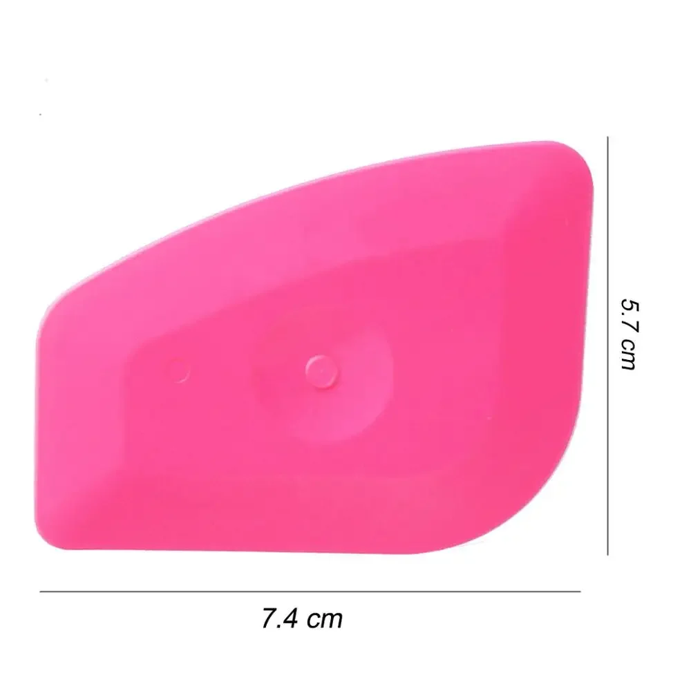 10PCS Foil Squeegee Vinyl Film Car Wrap Auto Home Office Car Film Sticker Install Cleaning Pink Scraper Window Tints Tool A57