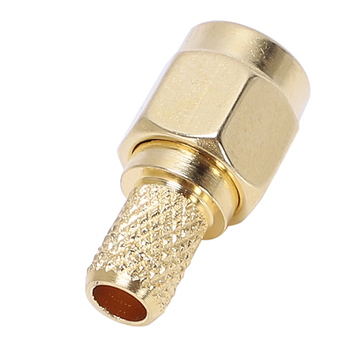 SMIEA 5 pz SMA Spina Maschio Connettore Coassiale RF A Crimpare per RG58 RG142 RG400 LMR195 RG223