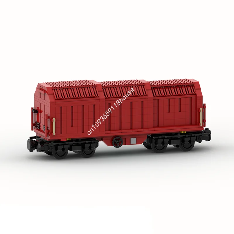 690 шт. MOC, покрывающий капот, автомобиль DB Shimmns, поезд, строительные блоки, логическое мышление, образовательная идея, рождественская игрушка, подарок, креативный