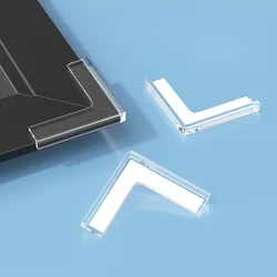 Transparent anti-collision angle, table corner protection cover, glass table soft rubber corner protector