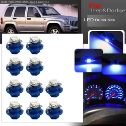 For Dodge RAM 1500 2500 3500 2002-2008 For Jeep Liberty KJ 2002-2007 Led Gauge Speed Dash Bulbs Instrument Panel Cluster Light