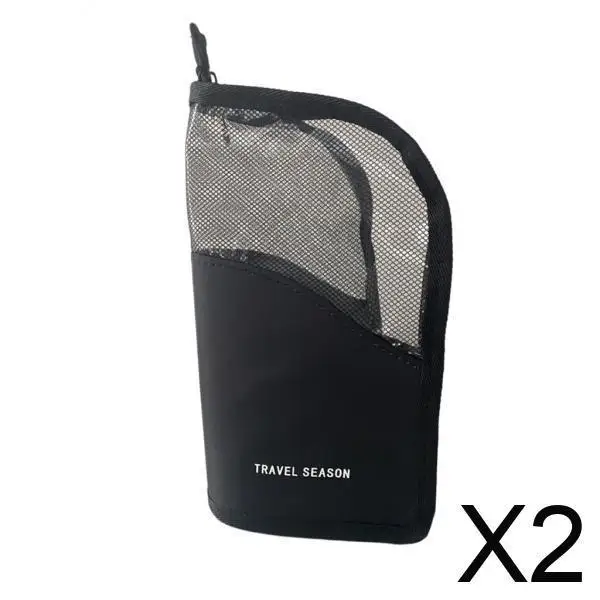 

Large Capacity Foldable Makeup Brush Bag Organizer Cosmetic Storage Pouch Stand Case for Home and Travel