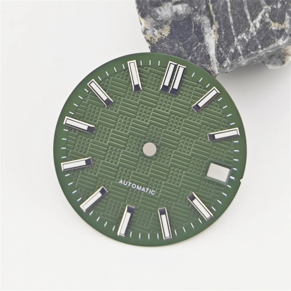 Peças de relógio NH35 NH36 28,5 mm 29 mm mostrador estéril luminoso acessórios de relógio masculino