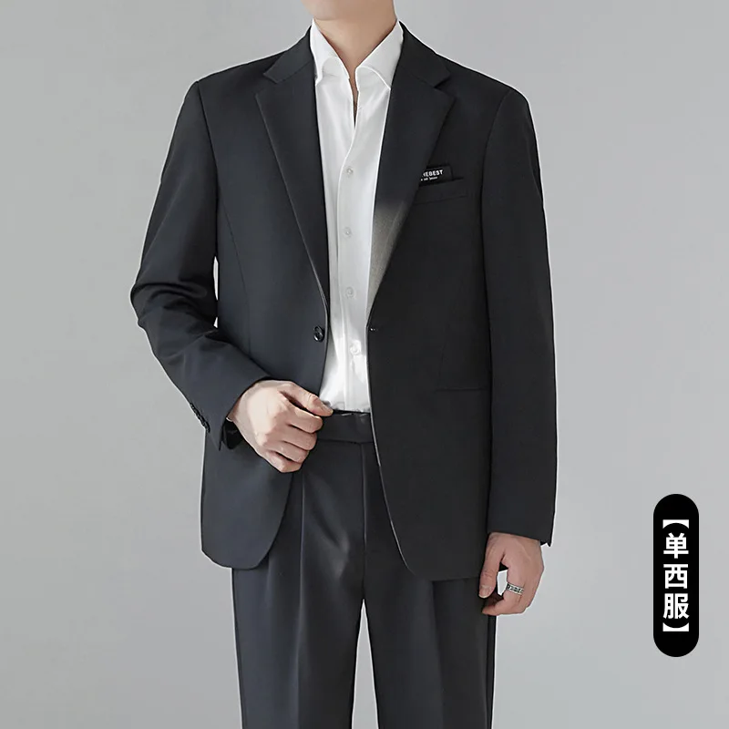 

X72-Spring and autumn thin suit groomsmen suit Korean style casual suit