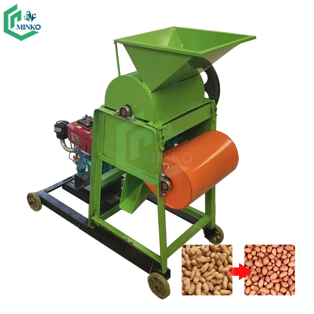 

peanut thresher and husker shelling machine groundnut sheller peanut shell removing machine