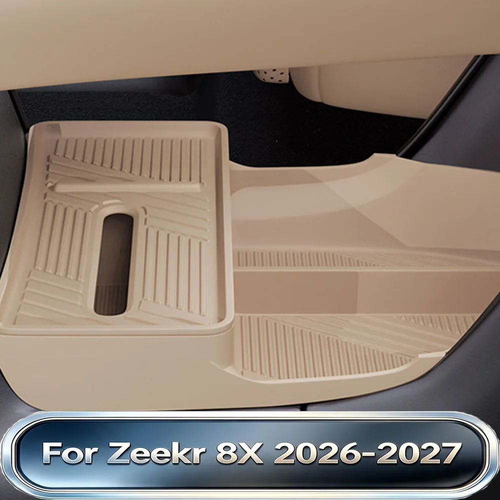 For Zeekr 8X 2026-2027 Center Console Storage Tray Non-Slip Mat Organizer Insert Anti-Scratch Interior Modification Accessories