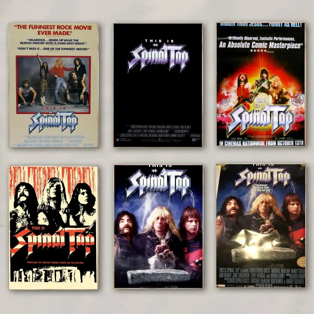 classic movie T-This Is Spinal Tap-P Poster Modern Wall Decal for Living Room Cafe Office Bar and Bedroom