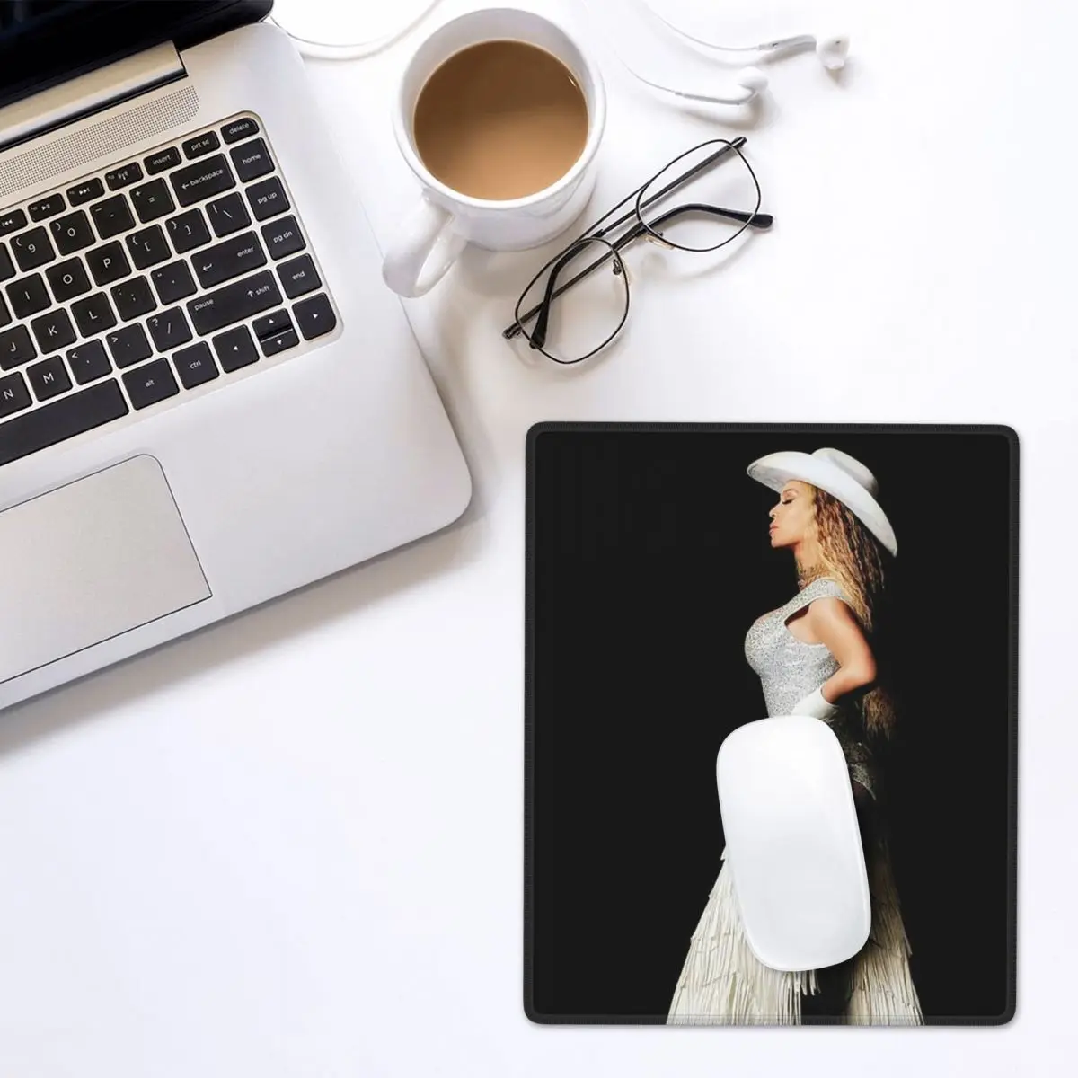 Singer Beyonce Cowboy Carter 2025 Tour Mouse Pad Gamer PC Laptop Mats Keyboard Computer Gaming Office Accessories Desk Mat