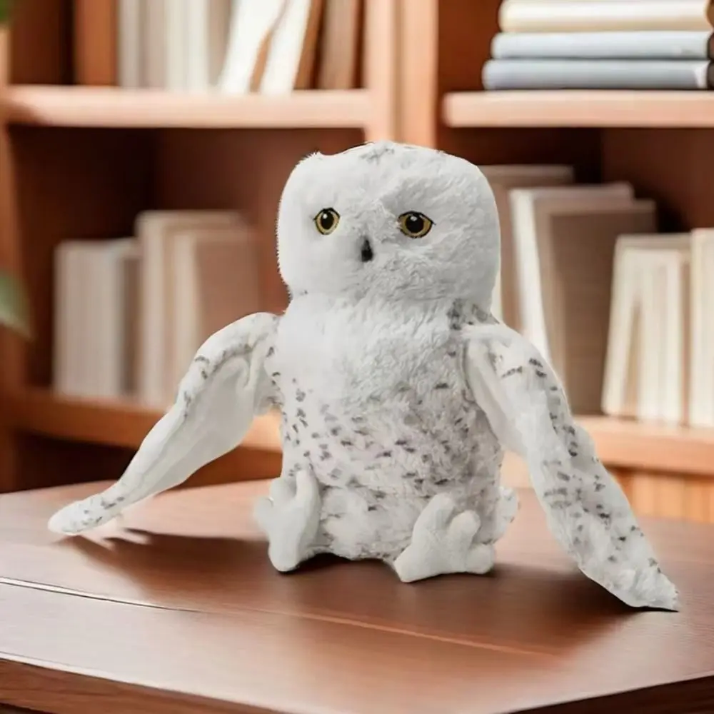 Jouets animaux simulé hibou marionnette à main éducative main doigt histoire marionnette Kawaii poupées 20 cm peluche hibou pour les enfants