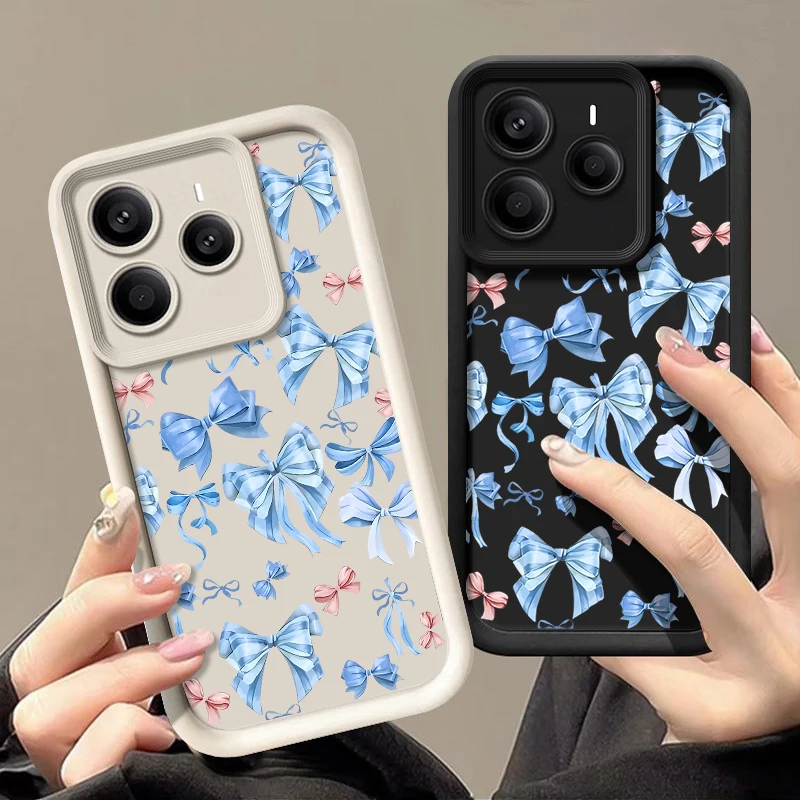 حافظة لهاتف شاومي ريدمي نوت 14 13 12 برو نوت 13 14 برو بلس 5G 13 13C 4G 11 10 Pro غطاء سيليكون من البولي يوريثان