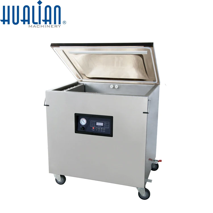 DZ-800/2L Hulian Vacuum Packer for Bag Single Chamber Vacuum Packaging Machine Plastic Automatic 220V/110V Electric Provided 1-2