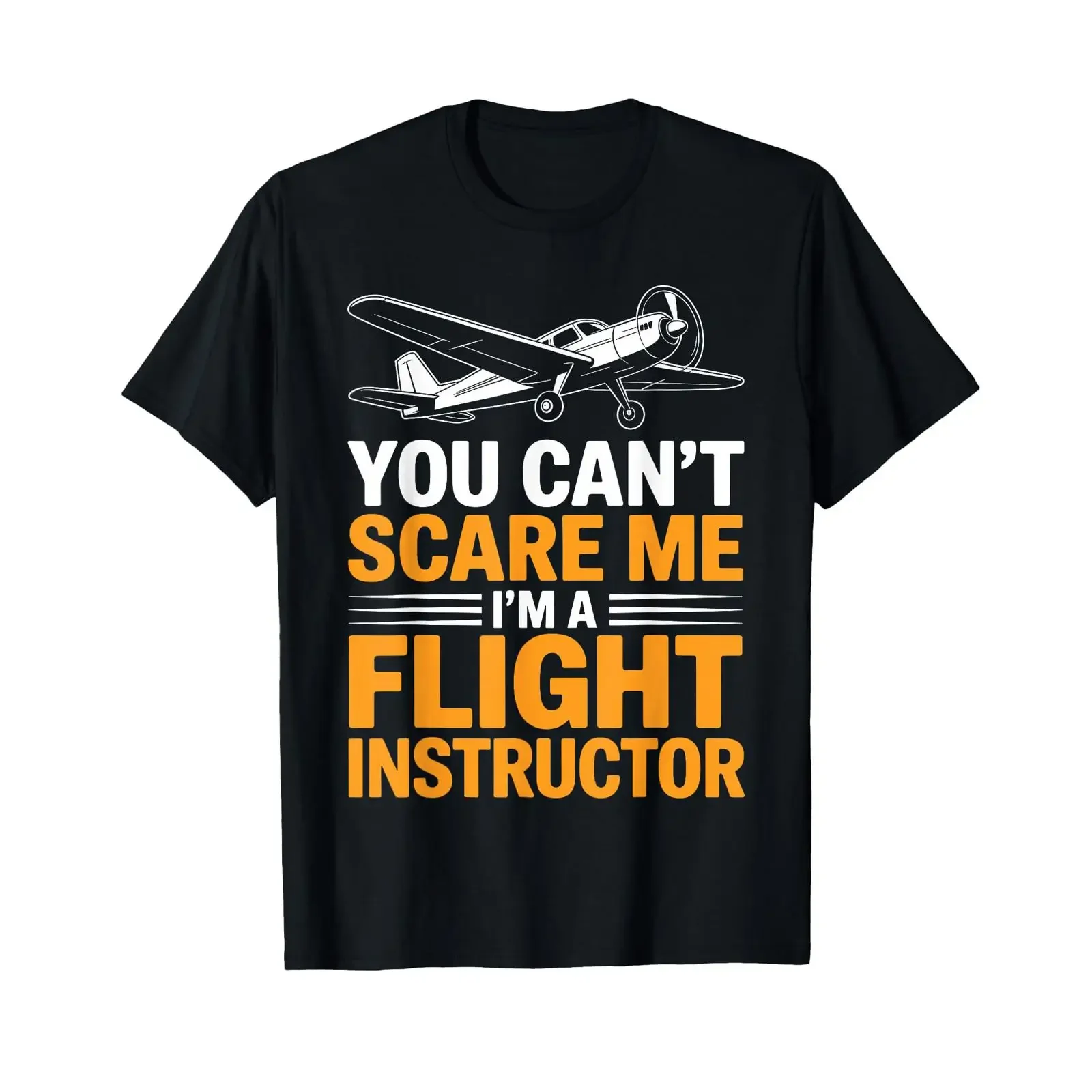 Funny Flight Instructor Design for CFI Pilot T Shirt vintage Washed Comfortable Unisex graphic Soft Breathable
