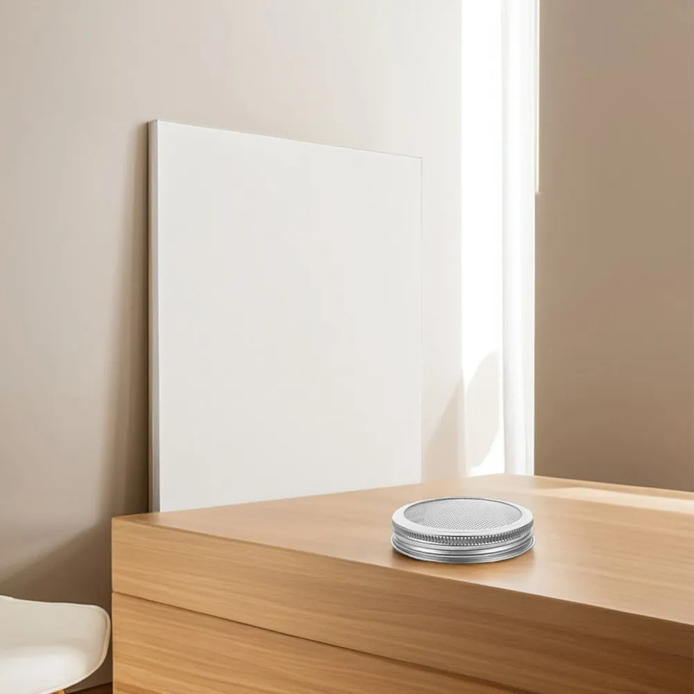 6 tapas reutilizables para germinación de 70-86 mm, de malla de acero inoxidable para tarros Mason, tapa germinadora de fácil drenaje para brotes de ensalada y frijol