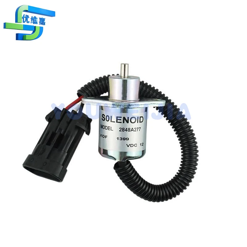 2848A277 Generator assembly 12v fuel shut-off solenoid valve