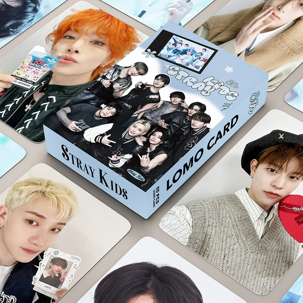 

SKZOO, Stray Kids: 8-я годовщина дебюта, 55 предметов, 92 ломо-карточки «DO IT», новые фотокарточки 2026 года.