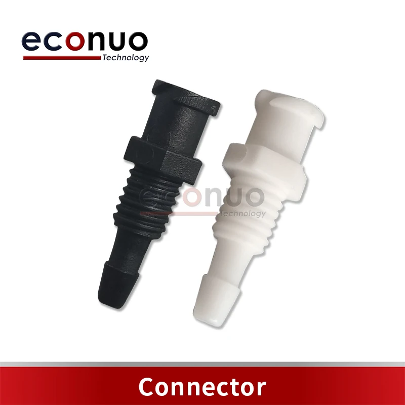 20pcs/Pack 3x2mm 4x3mm 5x3mm 6x4mm Ink Pipe Joint or Printer Ink Tube Connector for All Printer White and Black