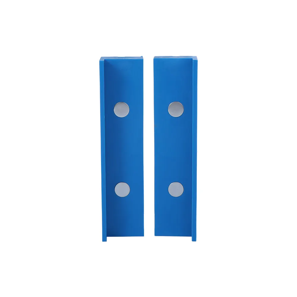 

Защитная накладка для тисков из синей резины, 4/5/6 дюймов, защитные накладки на губки тисков, магнитный чехол для тисков