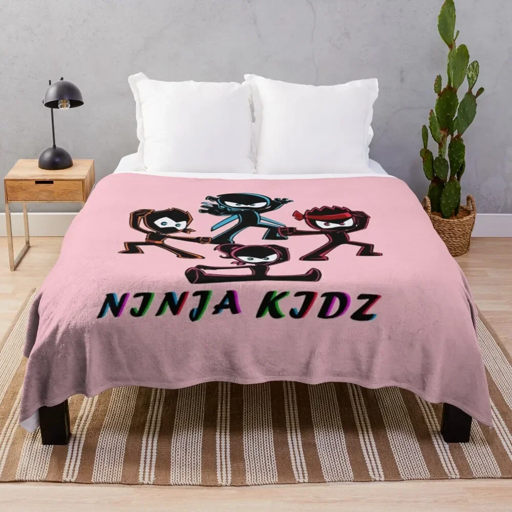

Ninja Kidz Throw Blanket christmas decoration halloween Sofa Quilt Blankets