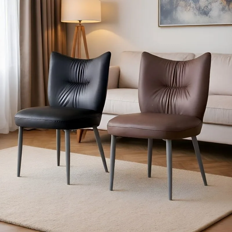 Dining chair Modern high-end back chair Household dining chair Light luxury High-end minimalist and comfortable
