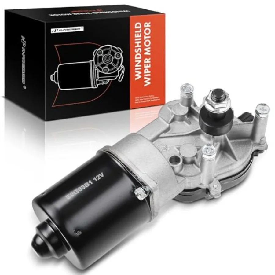 

Front Windshield Wiper Motor Compatible with Honda Accord 2003-2007 Sedan, Pilot 2005-2008 Sport Utility and Acura TL 2004-2008
