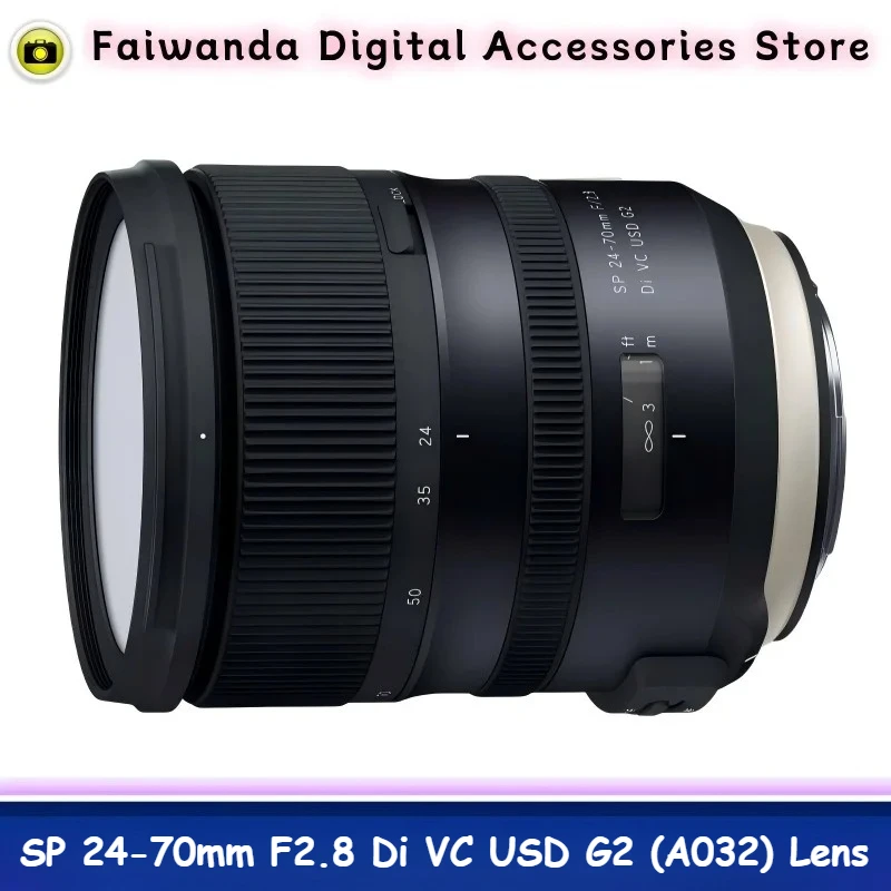 

95% новый оригинальный объектив для Tamron SP 24-70 мм F2.8 Di VC USD G2 (A032) для Canon EF для крепления Nikon F
