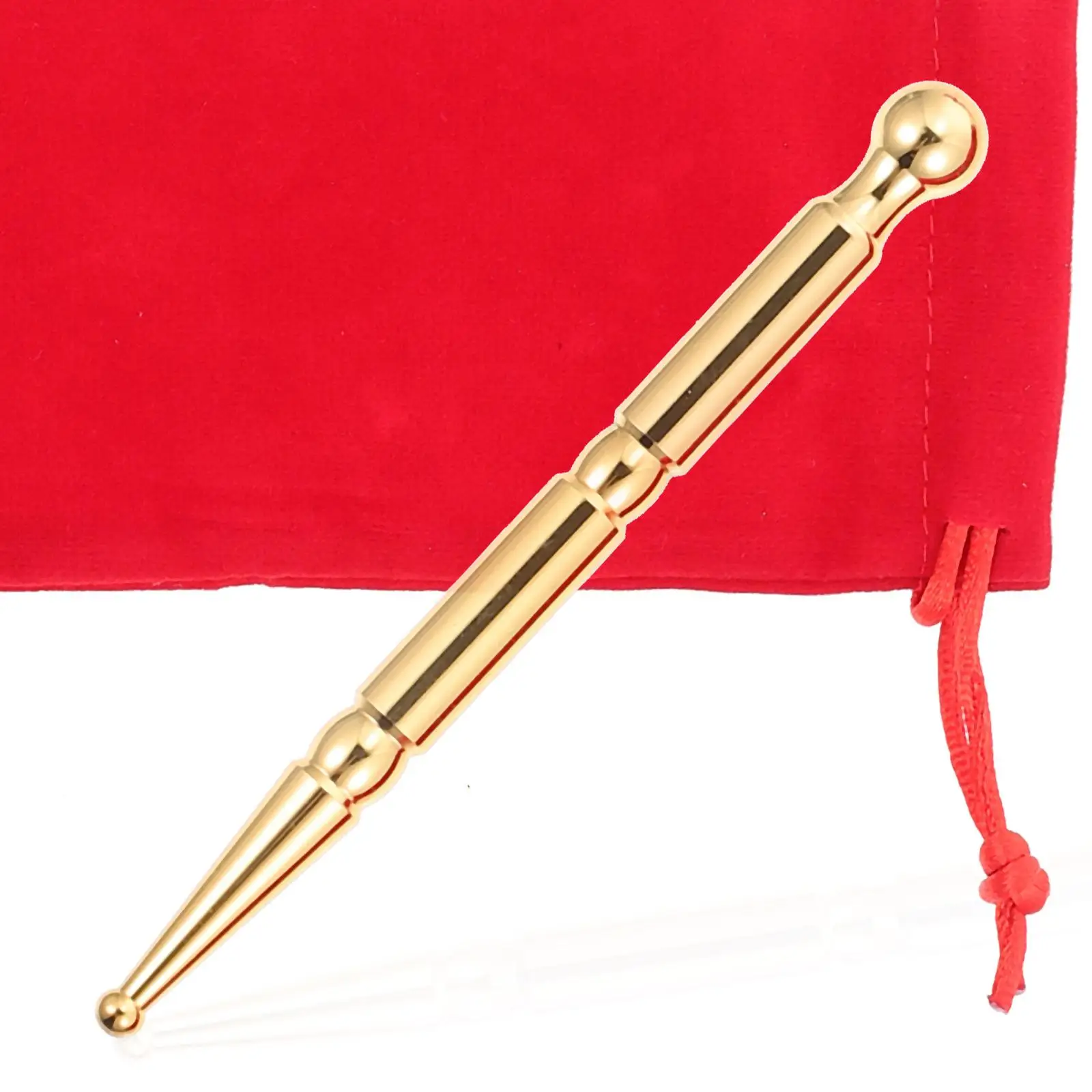 

Massagers Acupuncture Pen Facial Tools Manual Acupressure Yellow Brass Deep Tissue