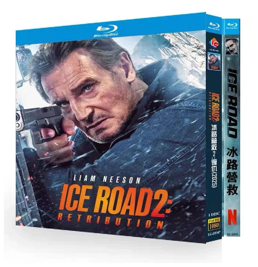 The Ice Road (1+2) Disco Blu-ray de 2 discos de alta definición