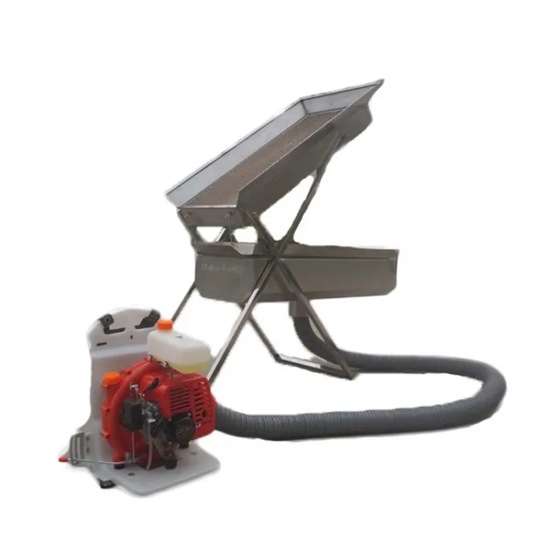 

Portable Gold diamond Mining Machine Wind Blower Gravity Separator mini sluice box