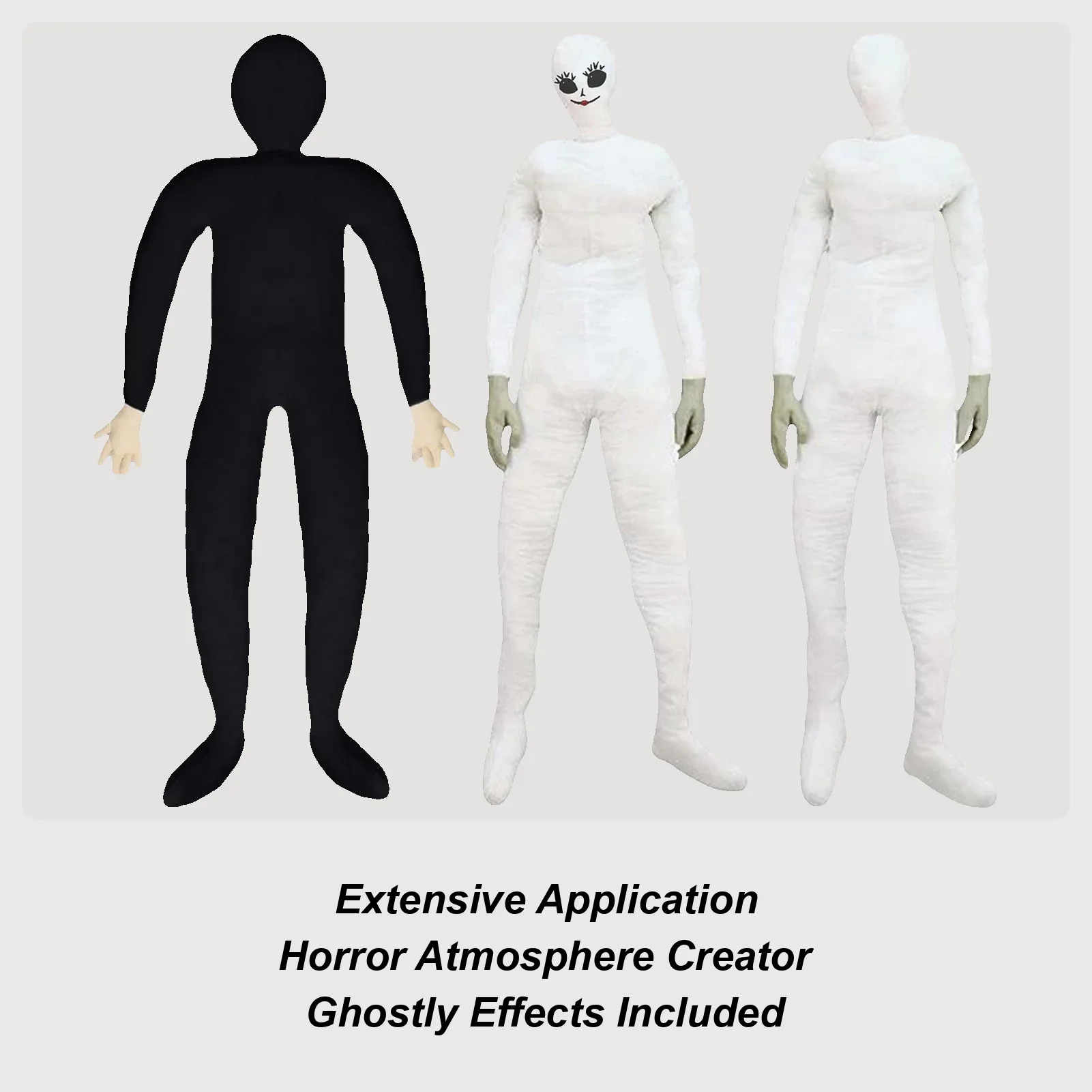 Halloween Mannequin Full Size Spooky Posing Body Mannequin Blowup Dolls Role Play Accessory Creepy For Haunted House Escape Room