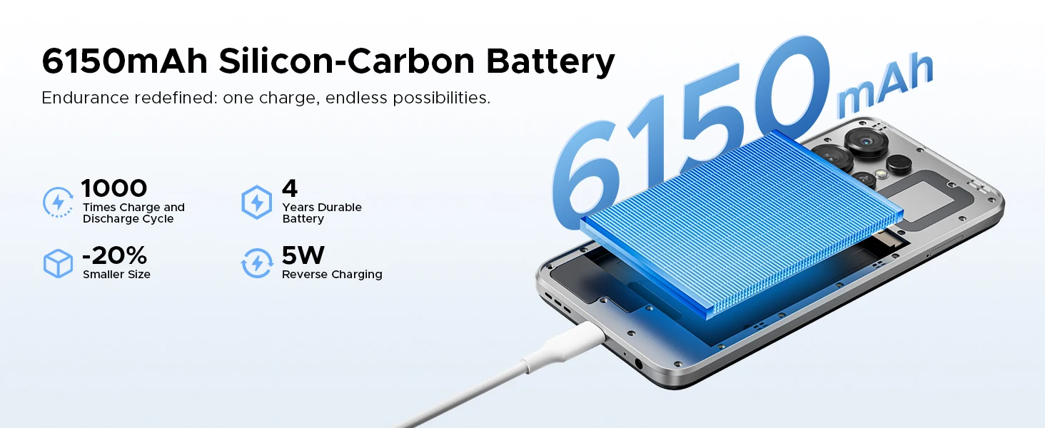 DOOGEE Note56X Pro Smartphone Android 16 32GB+128GB 6.56" HD+ Screen 6150mAh Battery 13MP+8MP Widevine L1 NFC Cell Phone