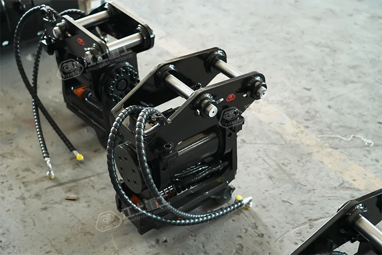 【Best-selling】 JT 0.8-20t Excavator Quick Coupler Triple Locking Power Tilt Quick Hitch For Sale