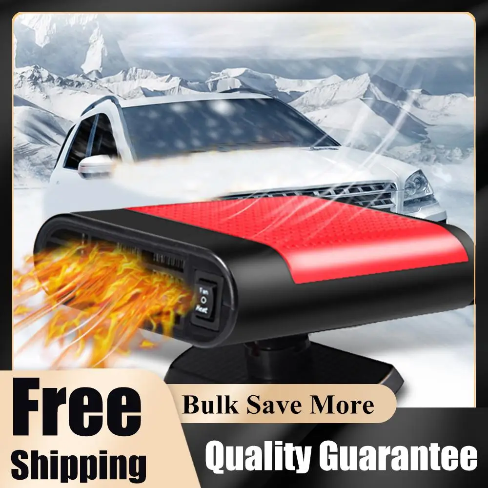 

Автомобильный обогреватель-отпариватель лобового стекла 12/24В с вращением на 360°, комбинированный вентилятор для размораживания и удаления запотевания