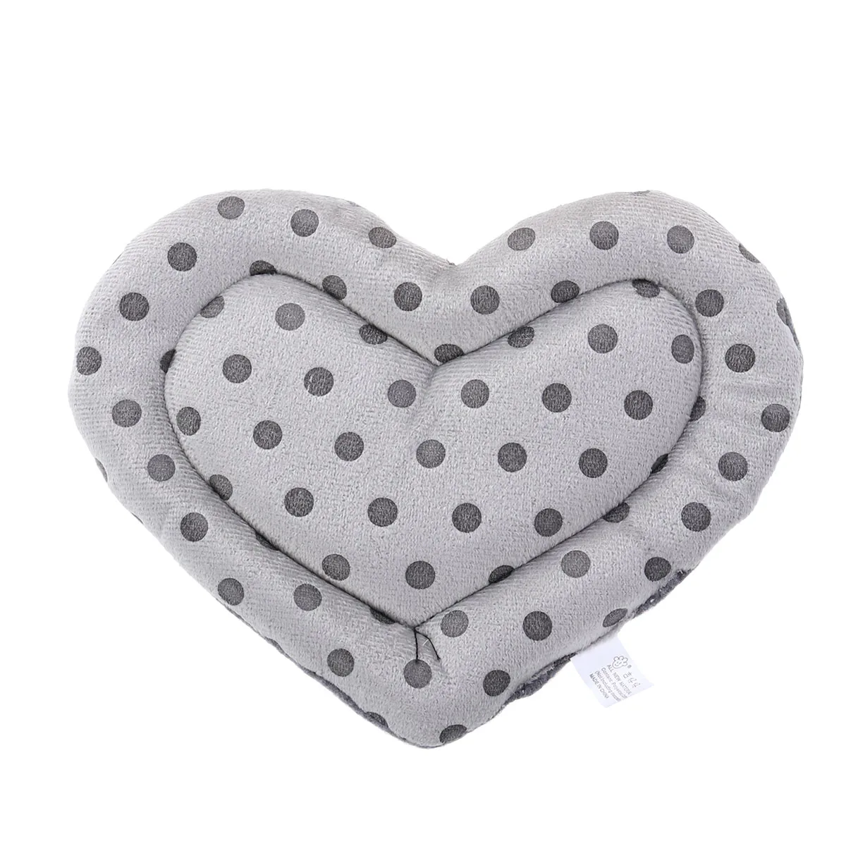 

Mini Warm Sleep Pet Cushion Pad Heart Shaped Bed Cage for Hamster/Hedgehog/Squirrel/Mice/Rats/Small Animals (Grey)