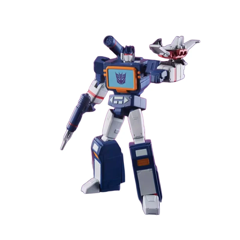 오리지널 AULDEY 트랜스포머 애니메이션 영화 주변 장치 장난감 Optimus Prime Starscream Soundwave 이동식 모델 피규어 컬렉션