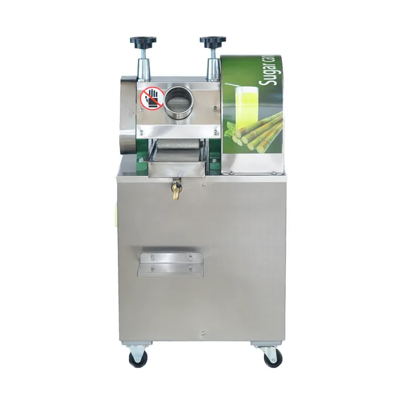 

Upgraded Stainless Steel Commercial Electric Sugarcane Juicer Vertical Sugarcane Juice Press