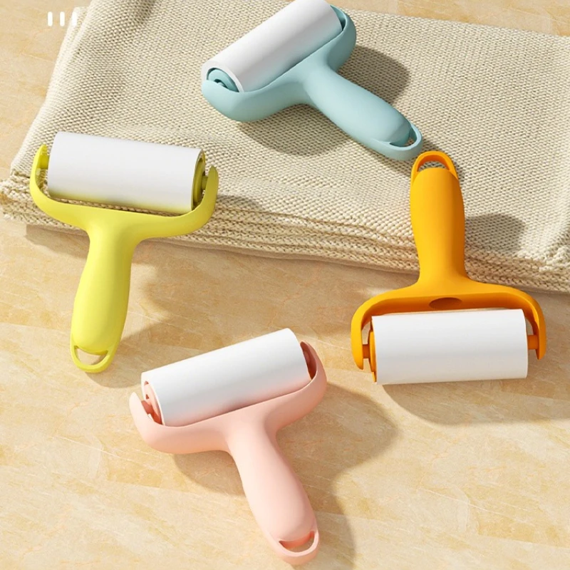 Hot-selling Mini Roller Hair Sticking Device Pet Cat Hair Sticking Device Portable Hair Removal and Hair Sticking Roller Device