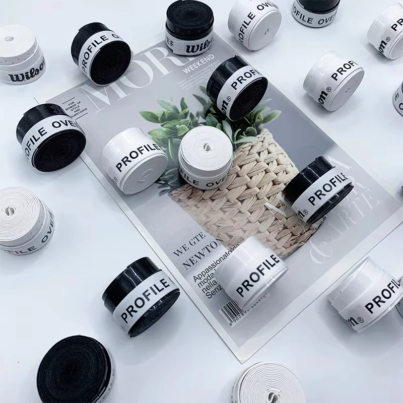 12 قطعة الأصلي ث تنس Overgrips المضادة للانزلاق امتصاص العرق الرياضة مضرب تنس الريشة القبضات العصابة الصيد قضبان قبضة