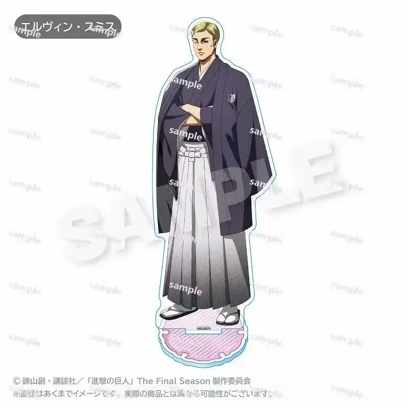 Attacking Giants Levi Figurine Acrylic Stand Hange Acrylic Ornaments Collectible Erwin Cosplay Prop Eren Cute Accessory Toys view 4