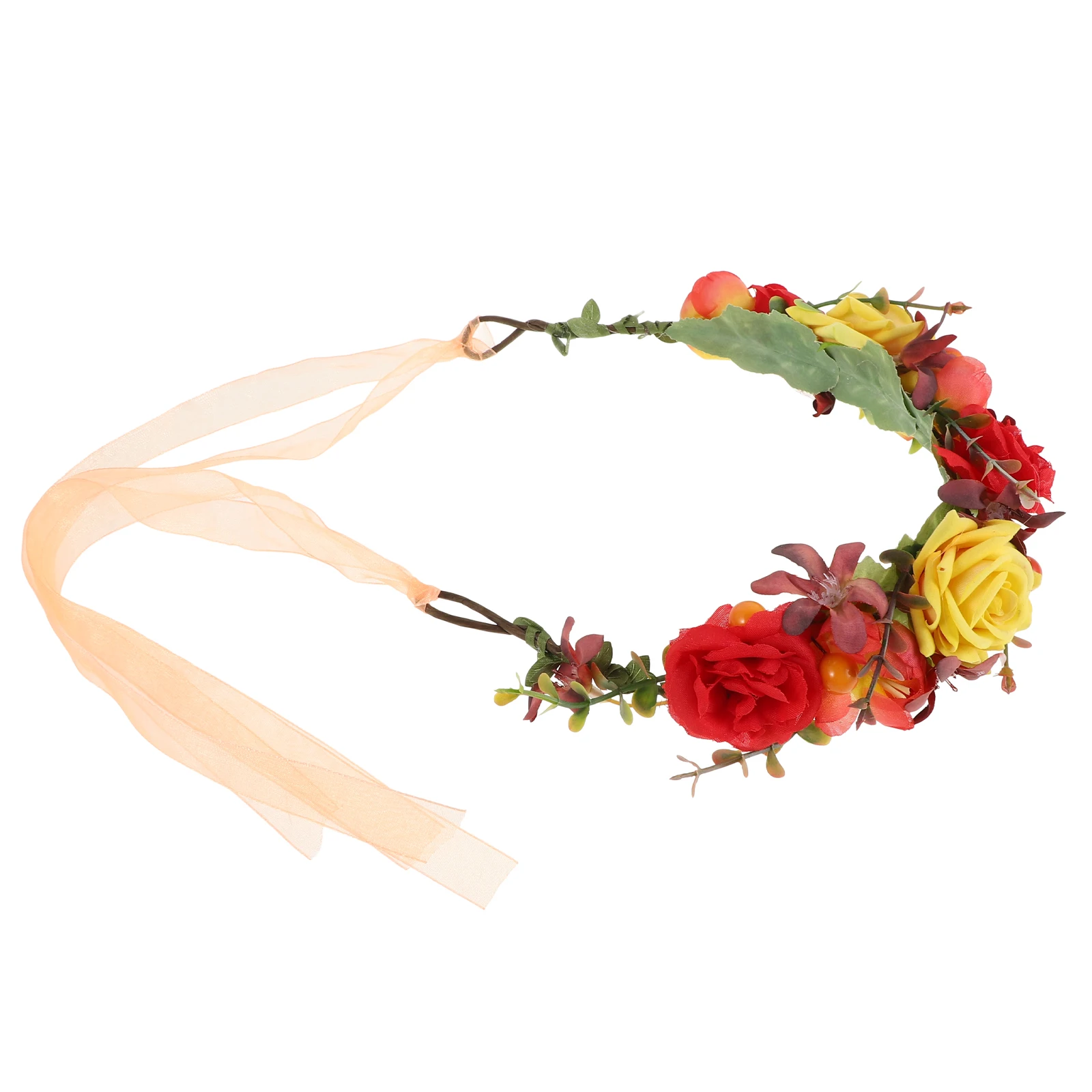

Fleece Rose Headdress Lightweight Comfortable Flower Decorations Holiday Gifts Photo Props Bridal Party Hair Hoop Wedding