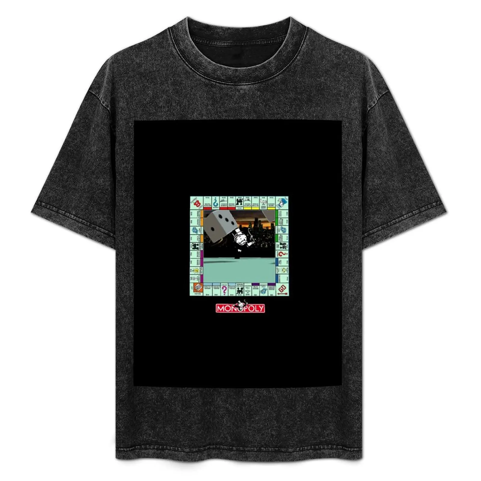 

Monopoly Retro Game Board - Revised Edition T-Shirt aesthetic clothes designer shirts graphics mens tall t shirts