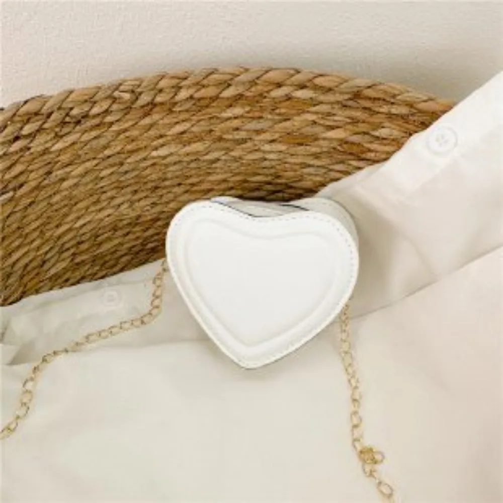 2025 New Women's Bag Mini Girl's Bag Niche Chain Love Bag Versatile Ins Mouth Red Envelope Crossbody Coin Purse