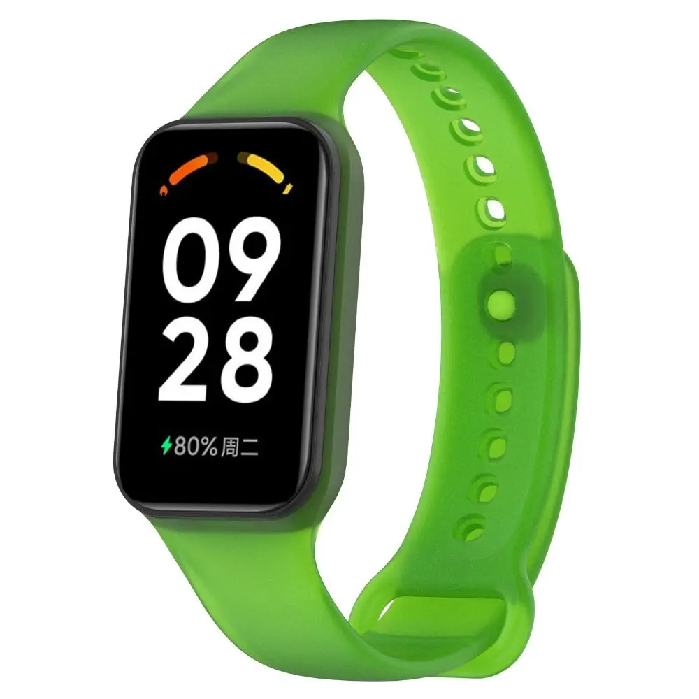 ソフトリストストラップスポーツシリコン交換用ブレスレットストラップ Redmi スマートバンド 2 用