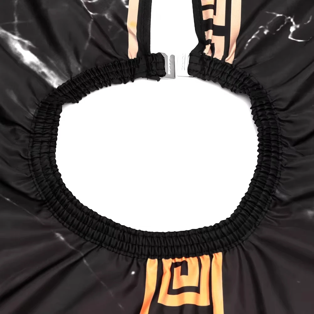 New Haircut Hairdresser Barber Cloth Hairdressing Pattern Apron Polyester Cape Professional Hairdresser Hair Cutting Gown