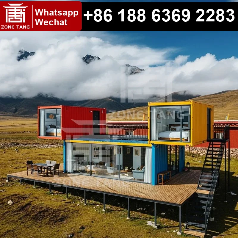 

ISO CE Certificate Prebuilt Homes Foldable Structure Flat Pack Home House Price Long Life Vacation Retreat Manufacturers Durable