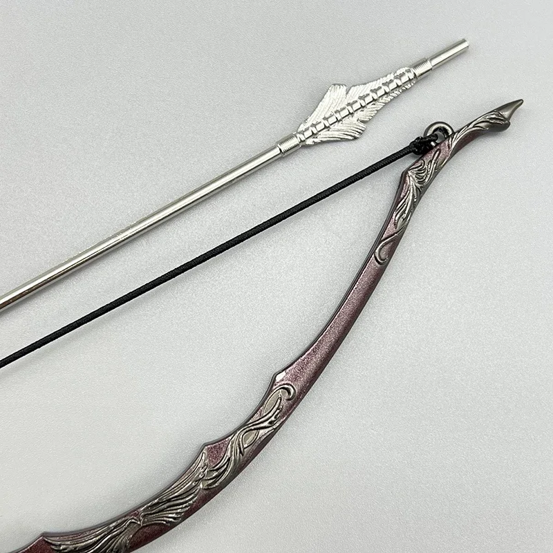 18 cm Bogen der Galadhrim Der Herr von Legolas Greenleaf die Ringe LOTR Filmperipherie 1:6 Metallwaffenmodell Replika-Ausrüstung Dropshipping Großhandel Heißer Verkauf Geschenke Neuankömmling Geschenk Kostenloser Versa – Detail 5