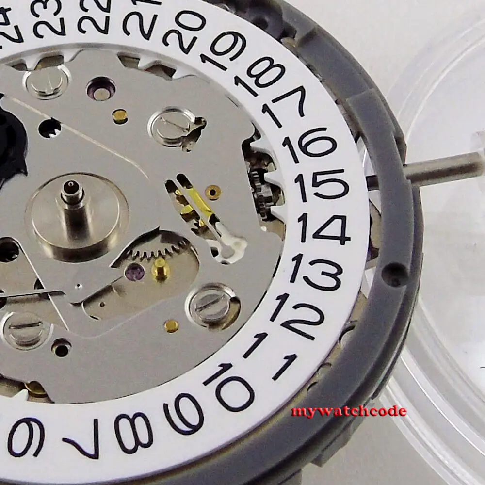 Genuine 24 jewels automatic SII or TMI NH35A 4 Hand Brand New mechanical movement