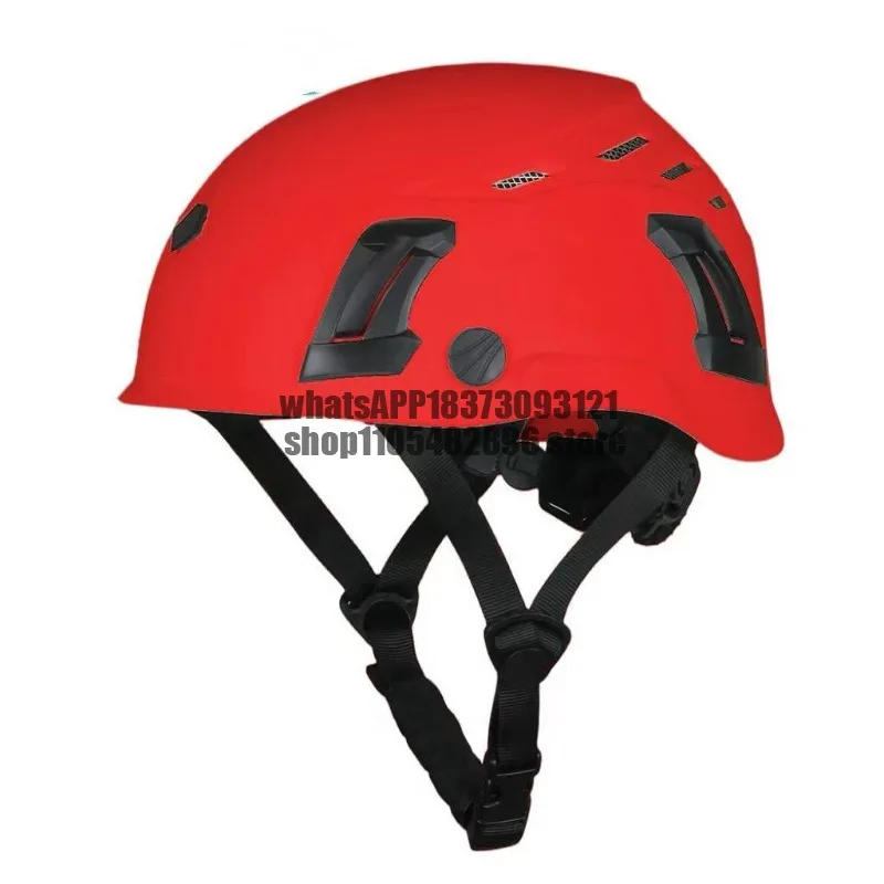 Rock climbing Cave exploration and rescue Mountaineering helmet High-end professional-grade breathable sports anti-drop cycling