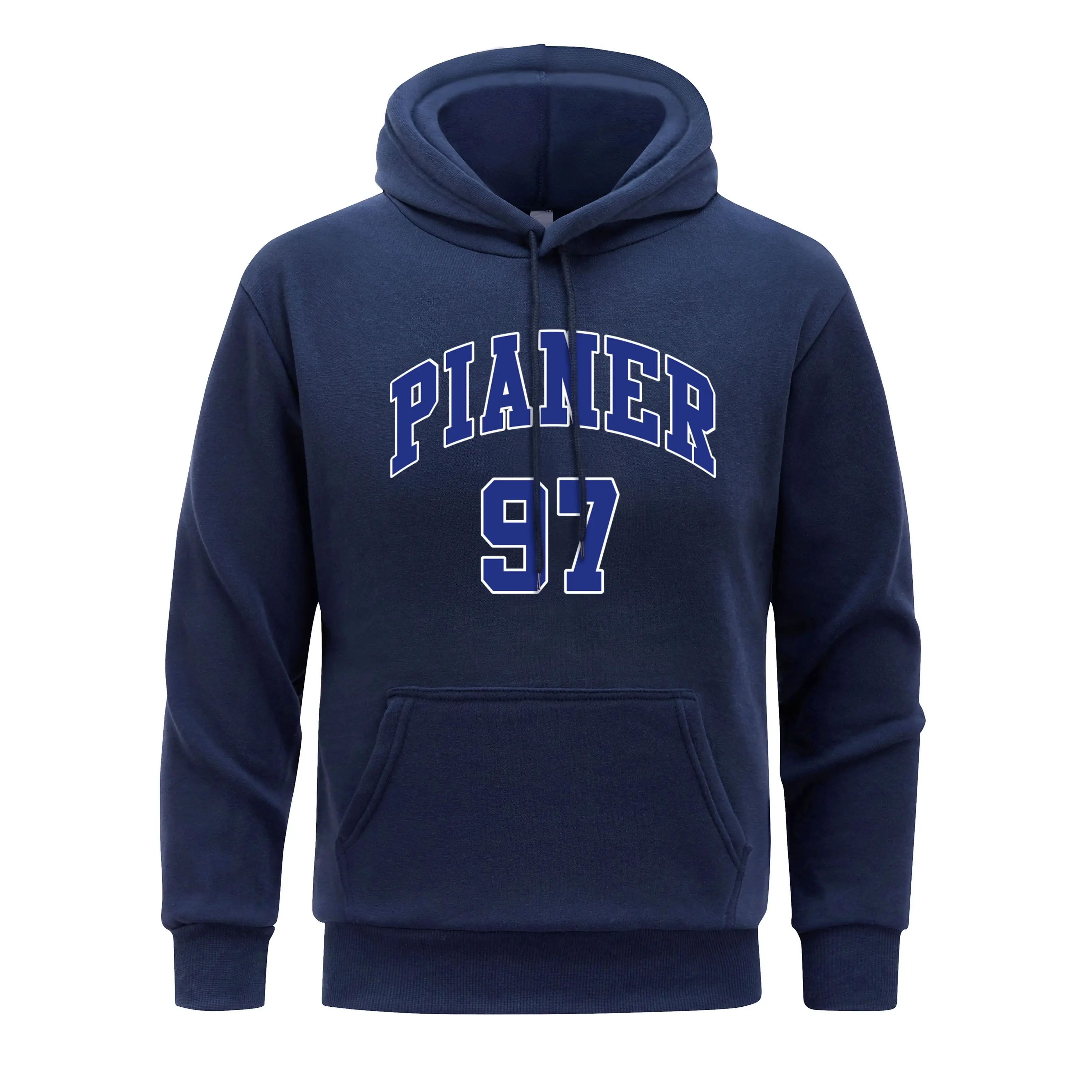 Pianer The Name Of A Person Men Hoodie Lucky Numbers 97 Hoodies Soft fur-liner Hooded Man Oversize Spring Autumn Clothing