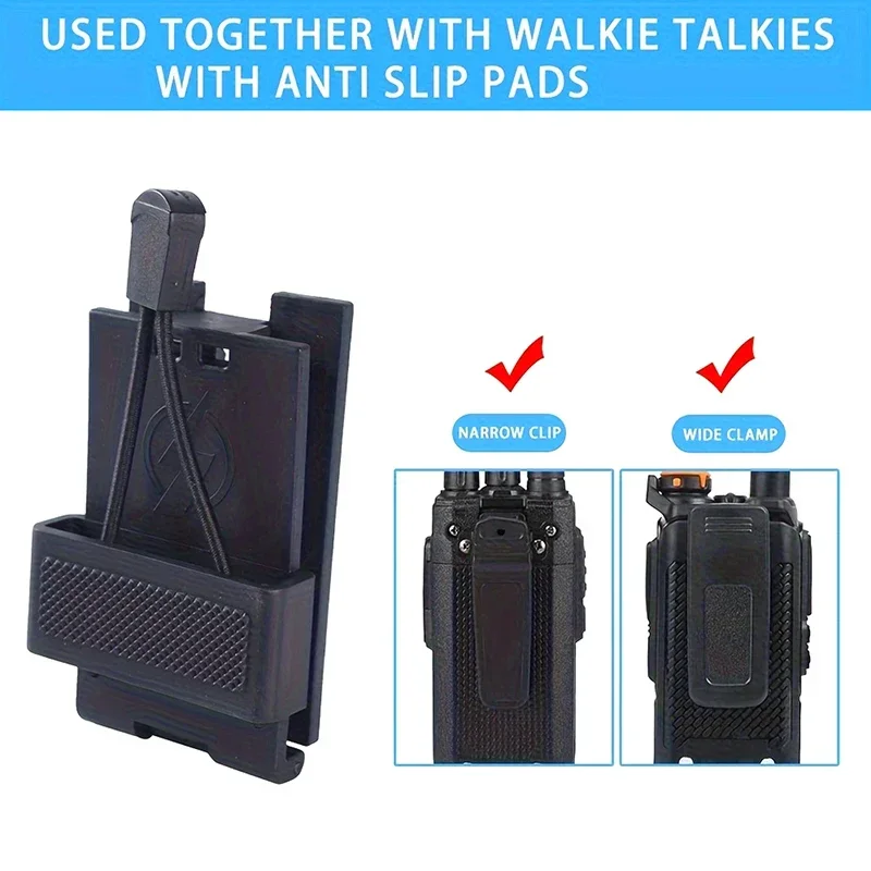 Utility Molle Pocuh Walkie Talkie Holster Tactical Duty Belt Radio Case Two Way Radio Pouch Molle Attachments for Motorola APX